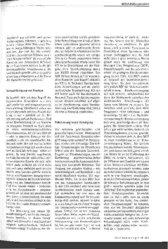 Vorschauseite 2: Funktionale Gesundheit -Genese, Bedeutung und Umsetzung eines neuen Begriffs
