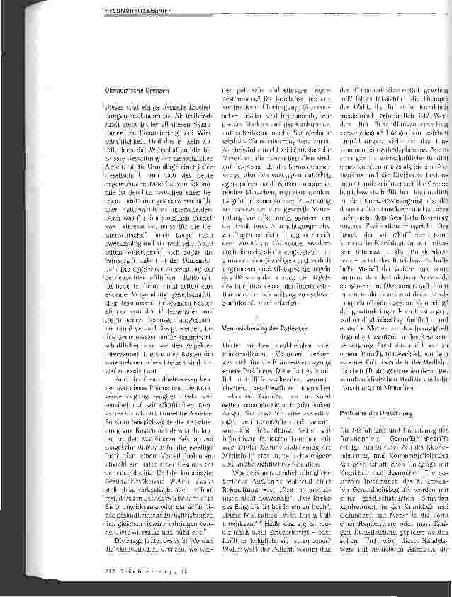 Vorschauseite 3: Funktionale Gesundheit -Genese, Bedeutung und Umsetzung eines neuen Begriffs