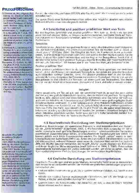 Vorschauseite 5: Zahlen - Daten - Fakten Communicating the evidence