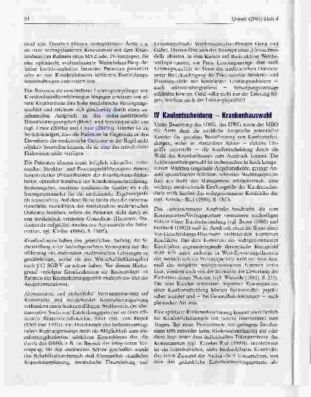 Vorschauseite 2: Krankenhaus-Marketing - Kundensteuerung durch Information