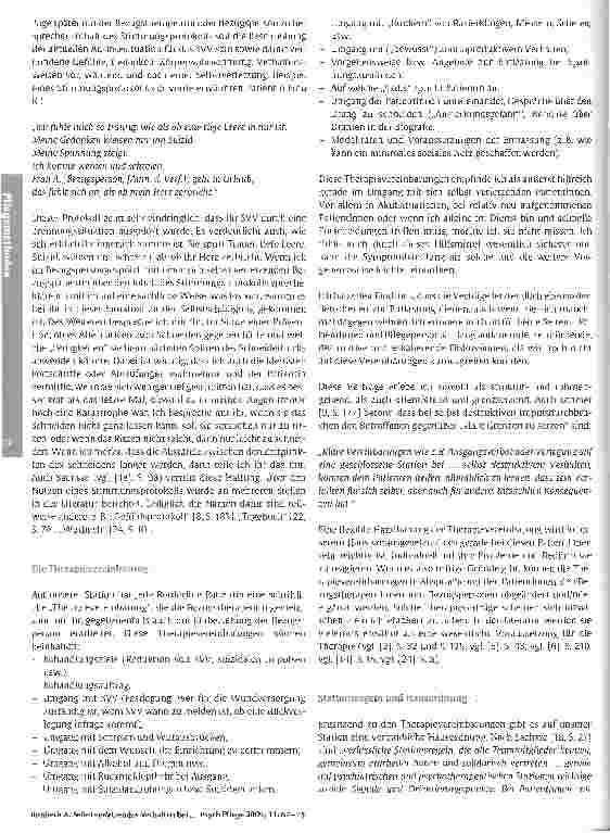 Vorschauseite 6: Selbstverletzendes Verhalten beiBorderline-Patientinnen und pflegerischer Umgangunter Berücksichtigung psychodynamischer Aspekte