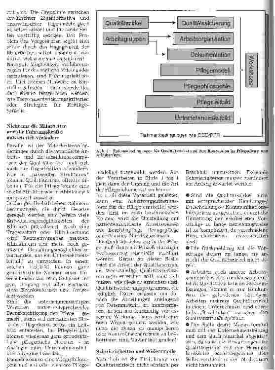 Vorschauseite 4: Erfahrungen mit Qualitätszirkeln aus Sicht der pflegerischen Abteilungsleitung