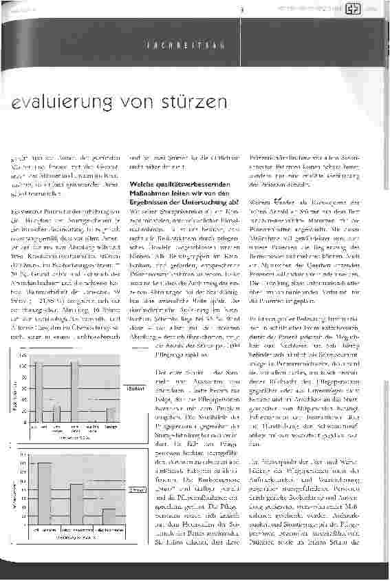 Vorschauseite 3: evaluierung von stürzen am beispiel des krankenhauses scheibbsein meilenstein im qualitätssicherungsprozess der Patientinnenversorgung