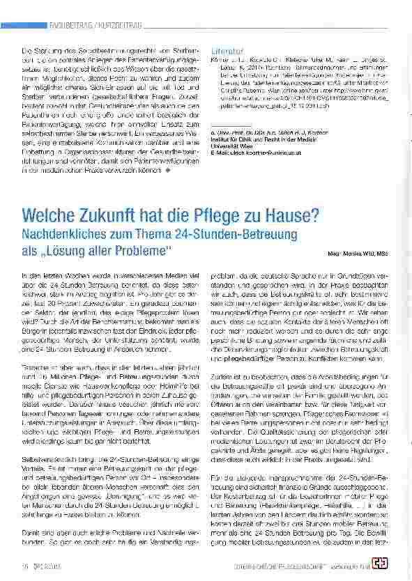 Vorschauseite 3: Patientenverfügung und Vorsorgevollmacht Ergebnisse einer neuen Studie des Instituts für Ethik und Rechtin der Medizin