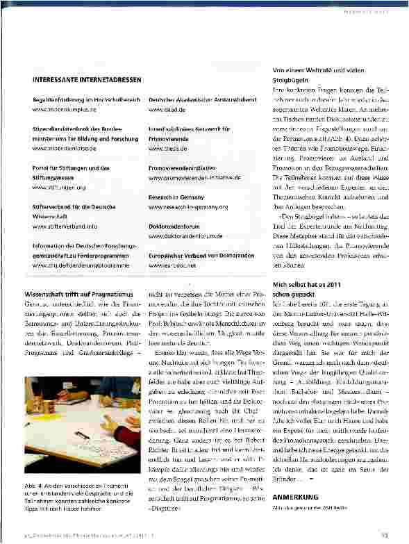 Vorschauseite 4: Promotion in den Gesundheitsfachberufen