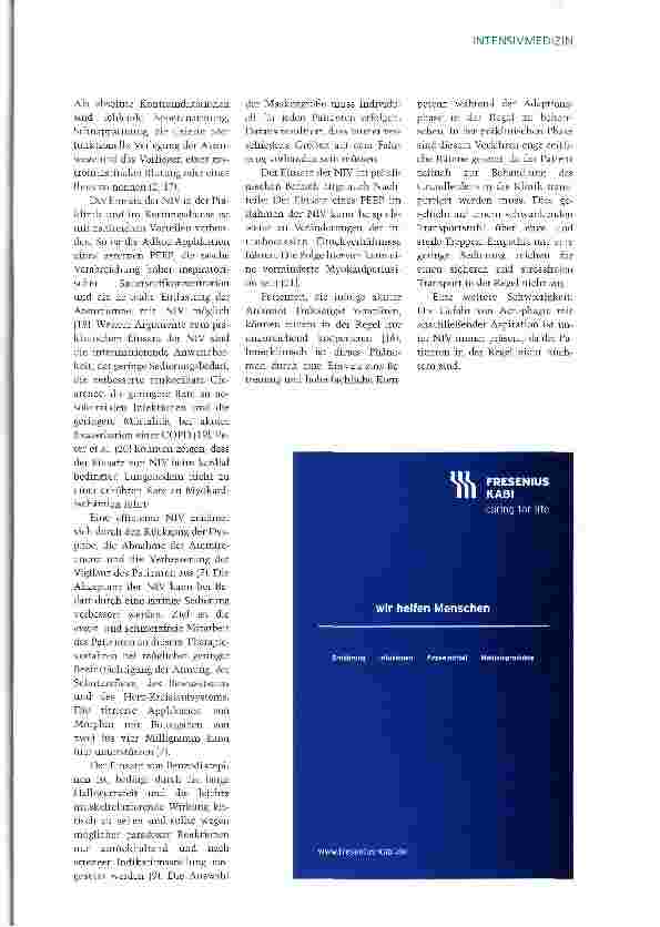 Vorschauseite 3: Bevorzugte Beatmungsform