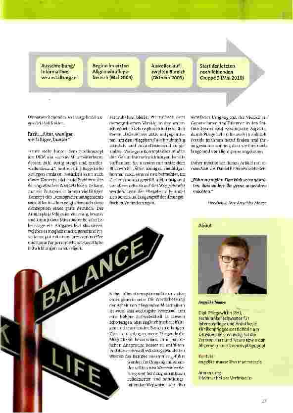 Vorschauseite 4: Altersvielfalt in der Pflege gestalten