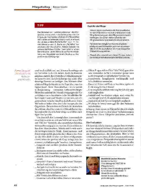 Vorschauseite 4: Verständlich kommunizieren -So geht es