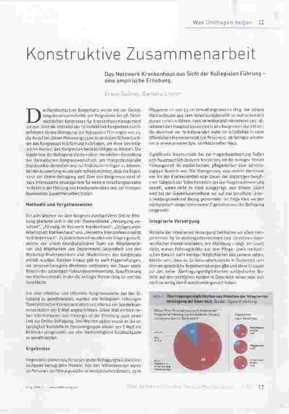 Vorschauseite 1: Konstruktive Zusammenarbeit