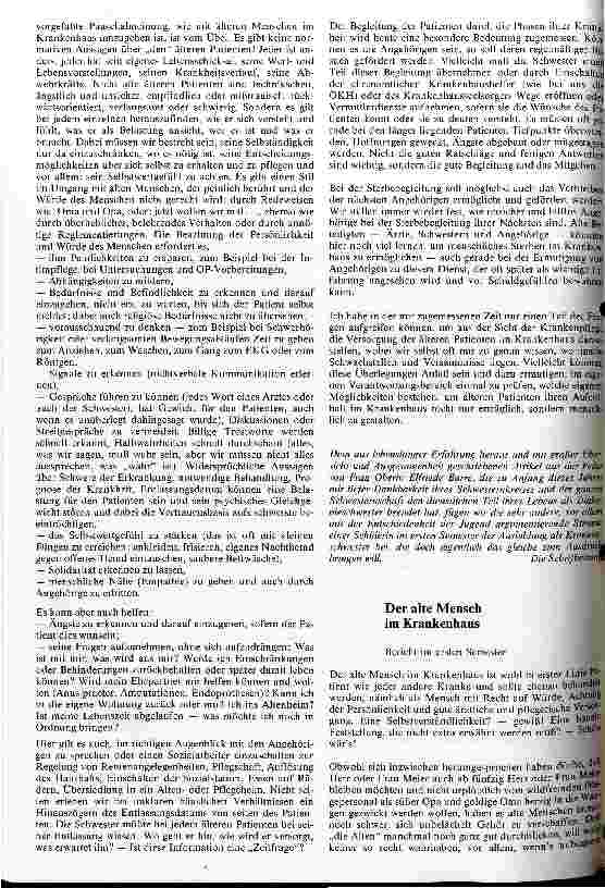 Vorschauseite 3: Der alte Mensch in der Chirurgie