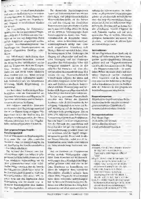 Vorschauseite 2: Ermittlung der Gestaltungsmöglichkeiten pflegerischer Interaktionen durch Patientinnen - am Beispiel der Pflege querschnittgelähmter Menschen im Krankenhaus
