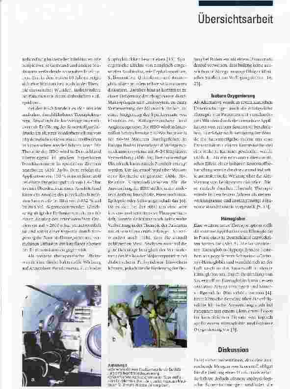Vorschauseite 4: Sauerstoff in der Therapie des Ulcus cruris