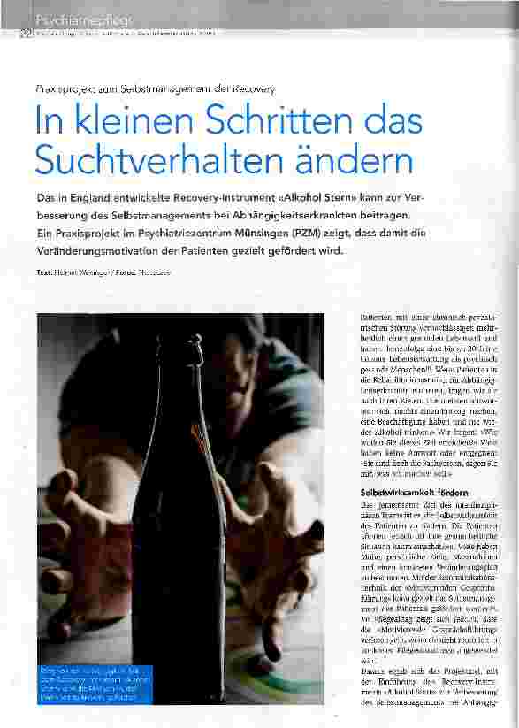 Vorschauseite 1: In kleinen Schritten das Suchtverhalten ändern