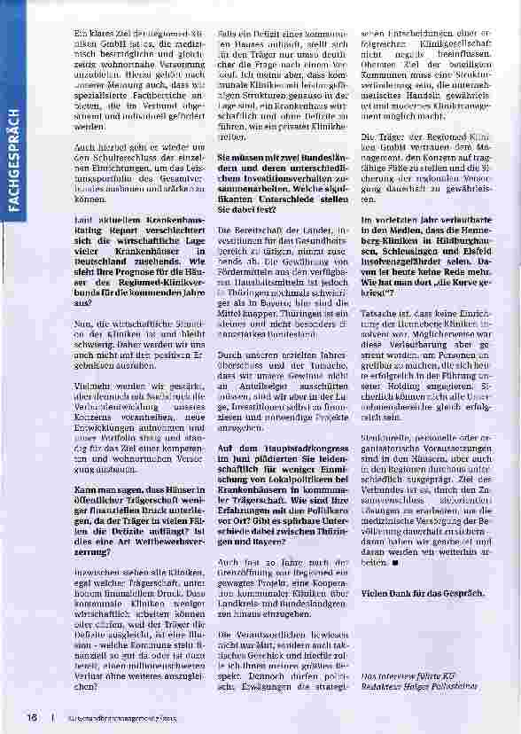 Vorschauseite 3: Über Grenzen hinweg Im Verbund in die Zukunft