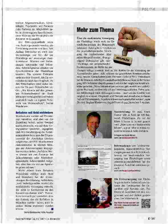 Vorschauseite 4: Gut versorgt - dank großer Hilfsbereitschaft