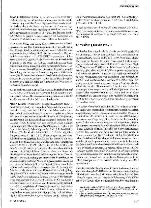 Vorschauseite 5: IL„ICD-Urteil