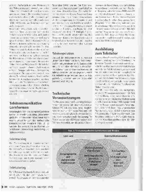 Vorschauseite 3: E-Learning für Logopädlnnen - Zukunftsvision oder Realität?