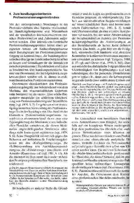 Vorschauseite 4: Professionelle Pflegepraxis - ausgewählte Ergebnisse einer Untersuchung auf der Grundlage eines handlungsorientierten Professionalisierungsverständnisses