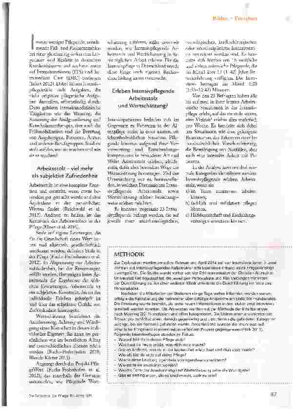 Vorschauseite 2: DAS MACHT MICH DANN STOLZ