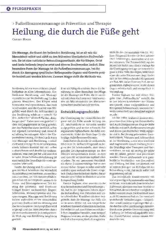 Vorschauseite 1: Heilung, die durch die Füße geht