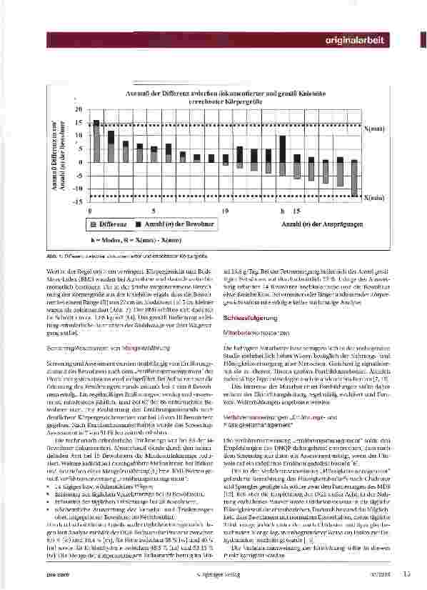 Vorschauseite 3: Umsetzung der „Standardebene 1 Pflegediagnostik und Pflegeanamnese des Expertenstandards „Ernährungsmanagement zur Sicherung und Förderung der oralen Ernährung in der Pflege in ei…