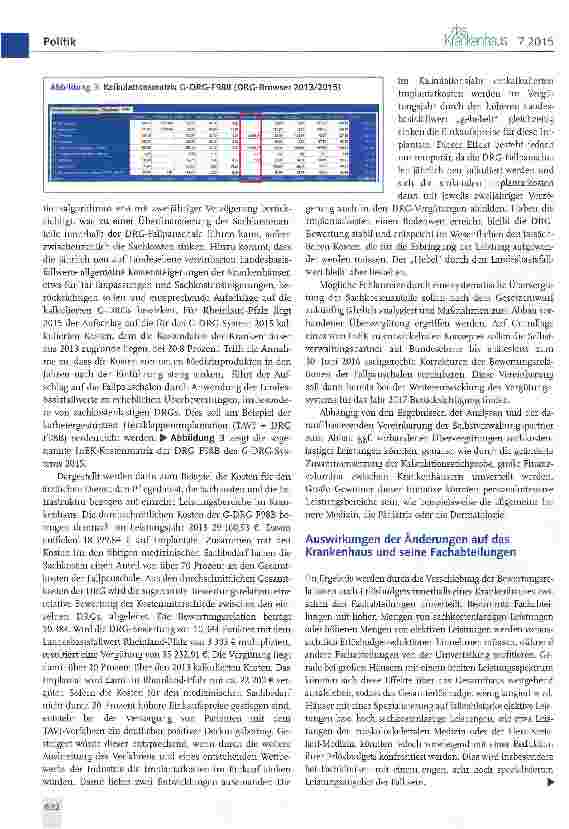 Vorschauseite 6: Das KHSG und seine potenziellen Auswirkungen auf die Leistungs-vergütung der Krankenhäuser