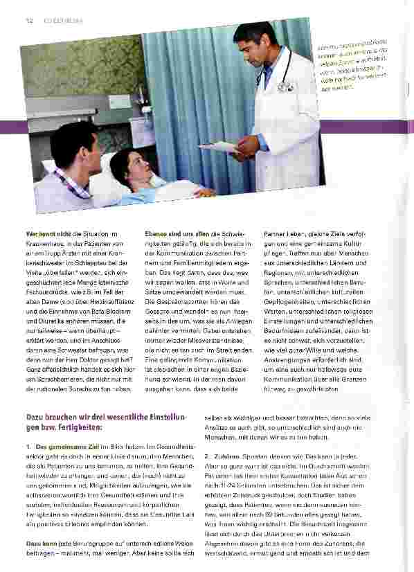 Vorschauseite 2: Interkulturelle Kommunikation im GesundheitswesenHintergründe verstehen - Kompetenz trainieren