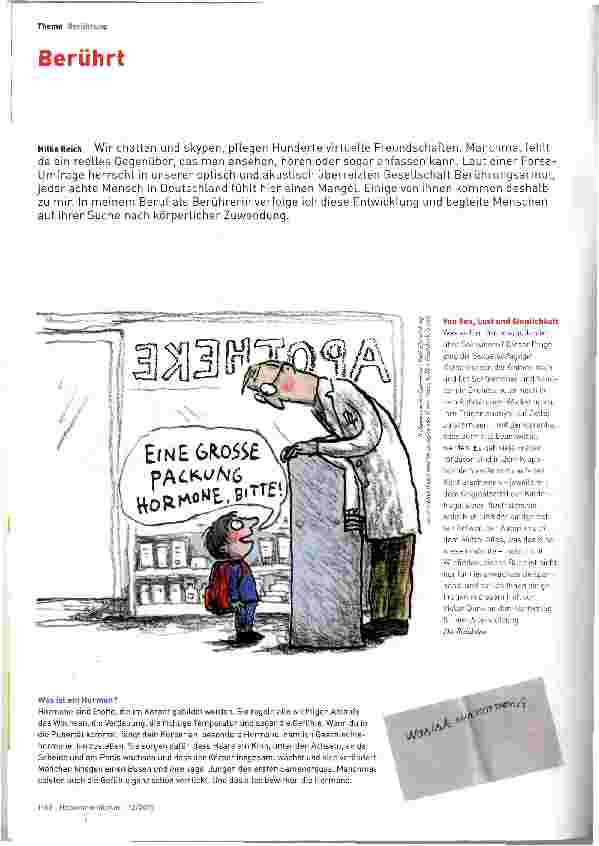Vorschauseite 1: Berührt
