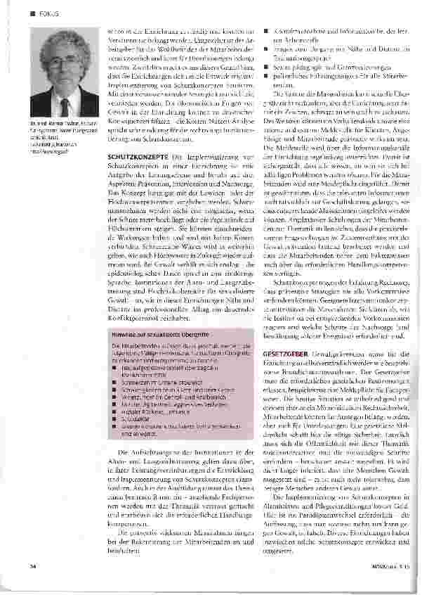 Vorschauseite 2: Demut statt Demütigung