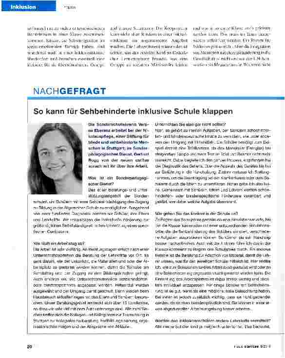 Vorschauseite 3: Miteinander lernen -miteinander leben