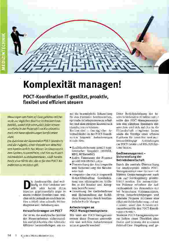Vorschauseite 1: Komplexität managen!