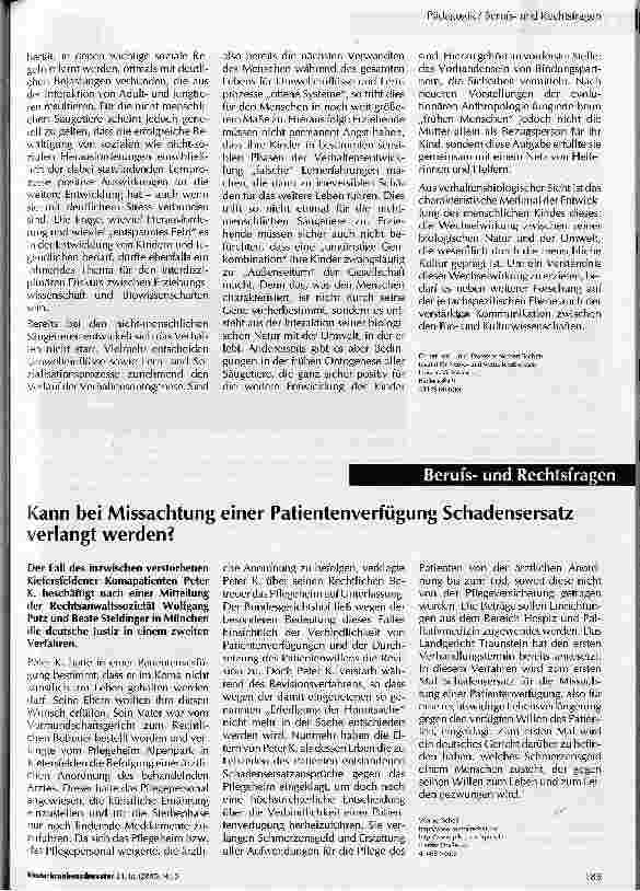 Vorschauseite 5: Pädagogik Neugier, Spiel und Lernen -Verhaltensbiologische Anmerkungen zur Kindheit