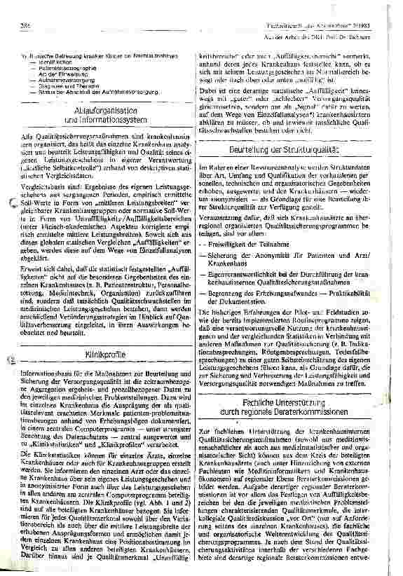 Vorschauseite 5: Programme zur Qualitätssicherung in der Krankenhausmedizin