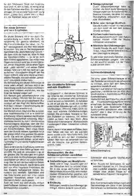 Vorschauseite 2: Schmerz - Schmerzerleben - Schmerzverstärkung - Schmerzbekämpfung