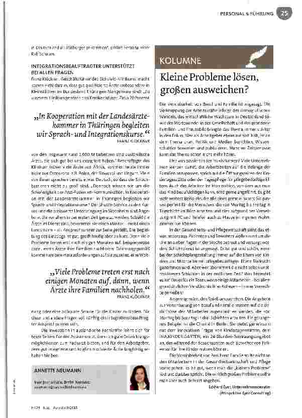 Vorschauseite 4: Gelebte Willkommenskultur