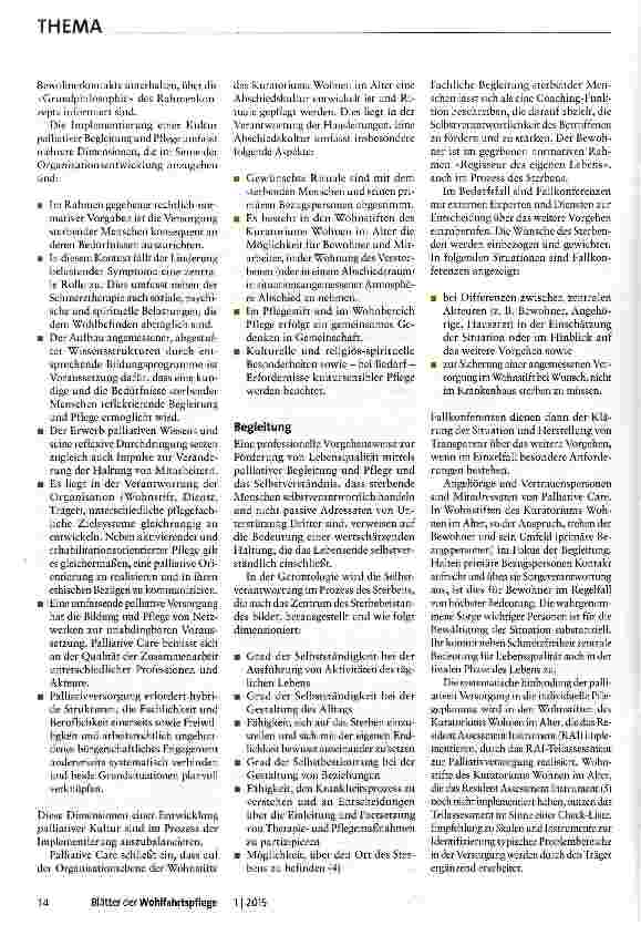 Vorschauseite 2: In Würde gehen können