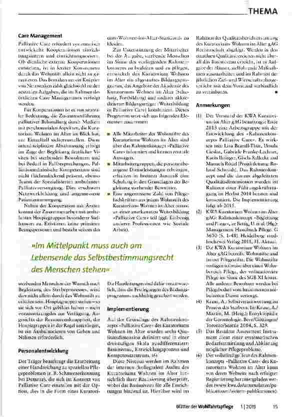 Vorschauseite 3: In Würde gehen können