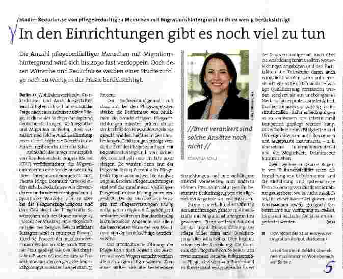 Vorschauseite 1: In den Einrichtungen gibt es noch viel zu tun