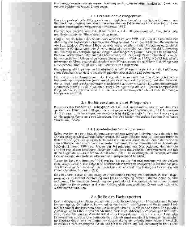 Vorschauseite 4: Professionelle Pflege und Fachexpertise am Beispiel Pflegediagnostik