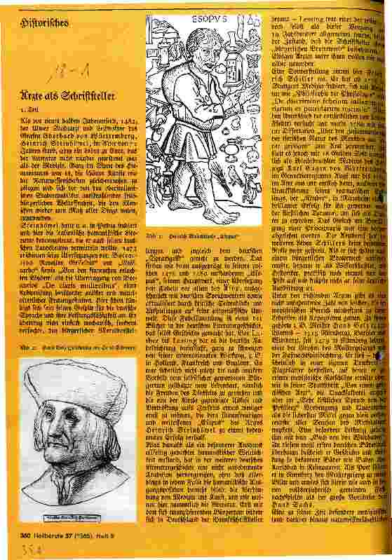 Vorschauseite 1: Historisches Ärzte als Schriftsteller