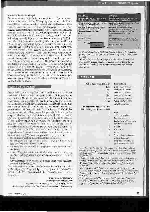 Vorschauseite 2: Dekubitus im DRG-System