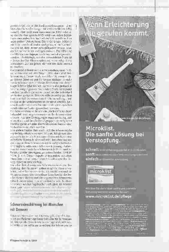 Vorschauseite 3: Schmerzmanagement bei alten Menschen -Teil 2: stärkste vorstellbare Schmerzen Schmerzen richtig erkennen und einschätzen