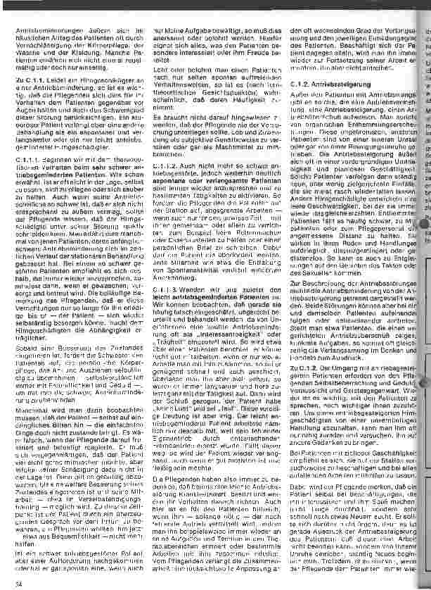 Vorschauseite 3: Informationen für Krankenschwestern und Krankenpfleger über Patienten mit Hirnschäden im Erwachsenenalter/1. Teil