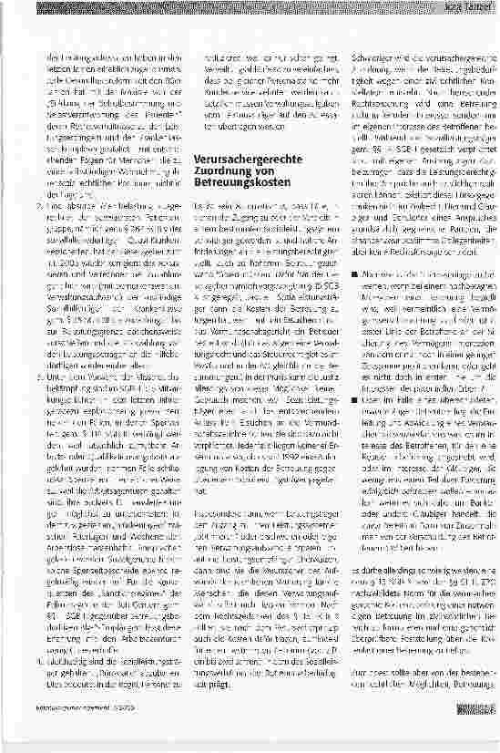 Vorschauseite 2: Soziale oder rechtliche Betreuung: Maßstäbe für notwendige Strukturreformen im Betreuungswesen