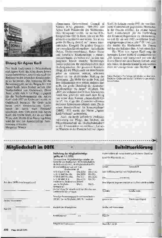 Vorschauseite 3: Die Reformerin der deutschen Krankenpflege Agnes Karll und die bürgerliche Frauenbewegung
