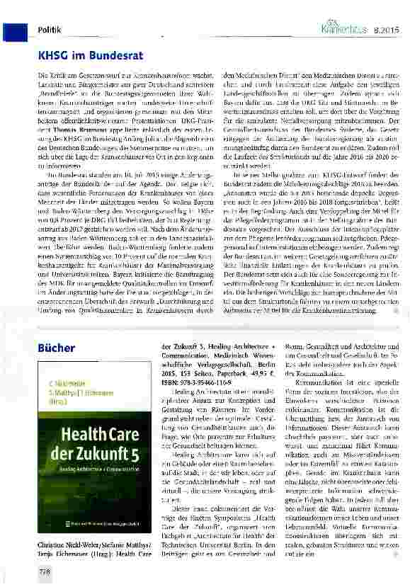 Vorschauseite 3: KHSC: Kürzungen und ihre Auswirkungen