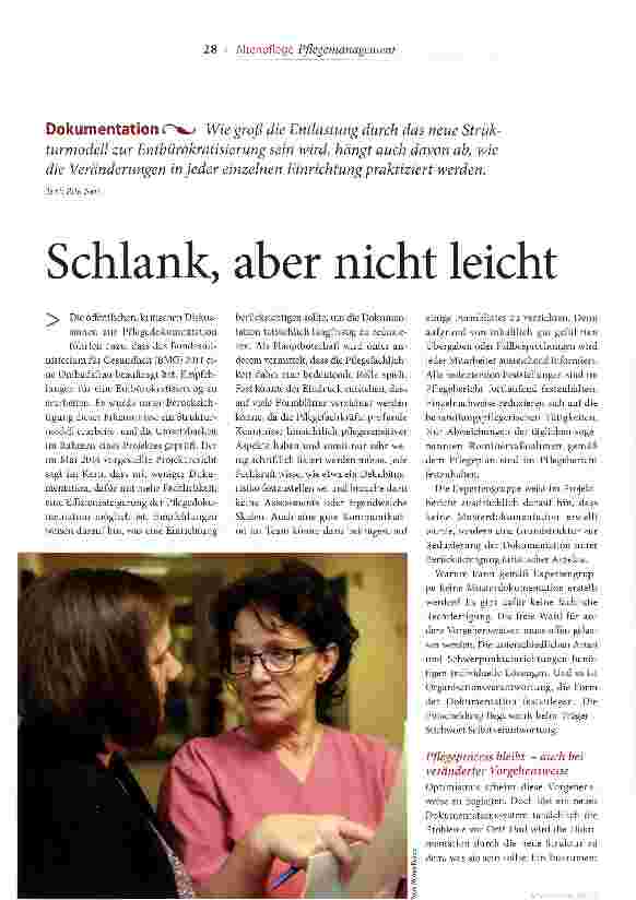 Vorschauseite 1: Schlank, aber nicht leicht