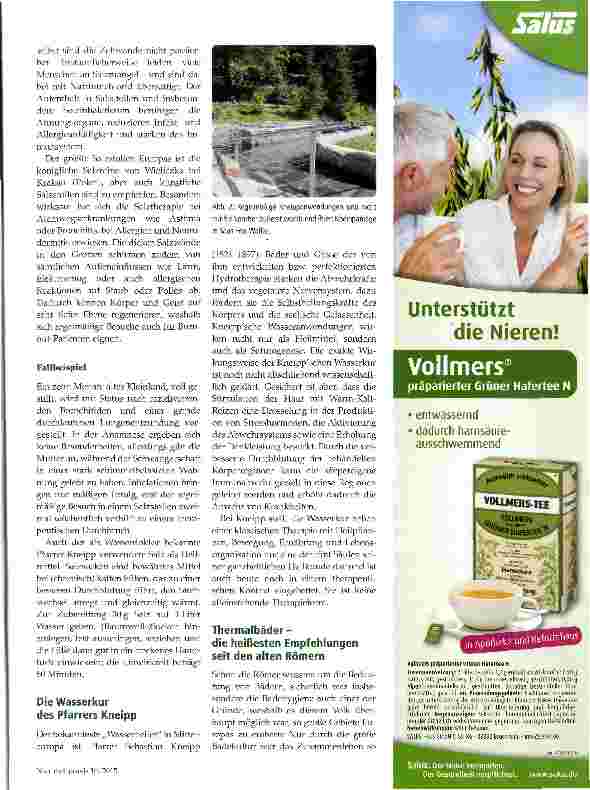 Vorschauseite 2: Lebenselixier Wasser