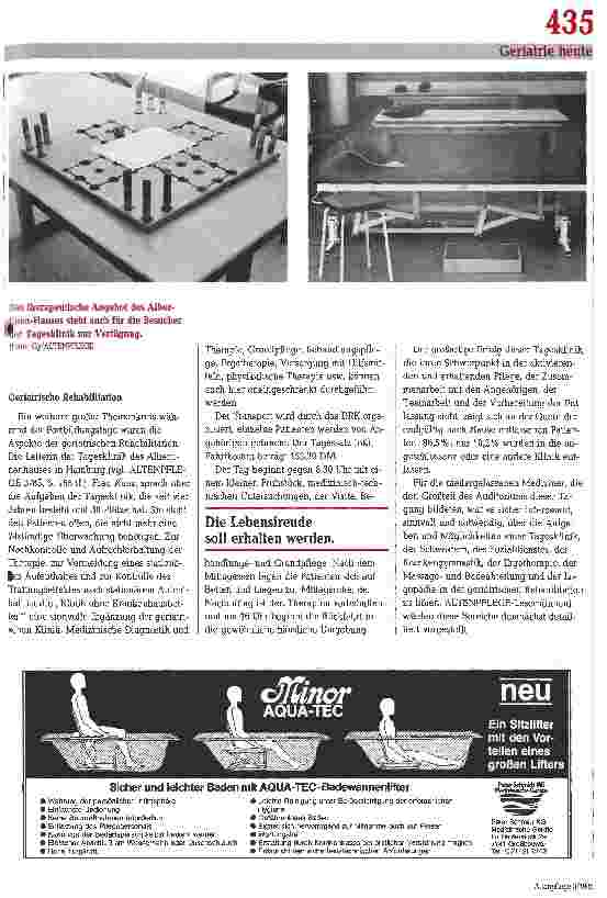 Vorschauseite 3: Gerontopsychiatrie, Onkologie und Rehabilitation Fortbildungstage für praktische Geriatrie.