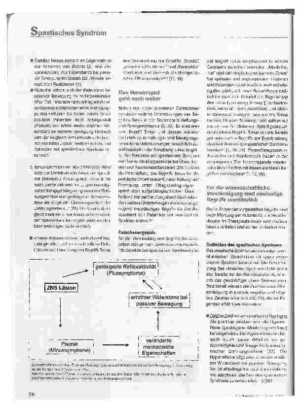 Vorschauseite 3: Tonus, Muskeltonus und spastisches Syndrom: Begriffschaos und der Versuch einer Neuordnung